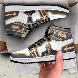 JoJo's Bizarre Adventure Enrico Pucci Sneakers Custom Anime Shoes - 2 - GearAnime