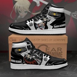 Maka Albarn High-Top Leather Sneakers Soul Eater MN12 -  Soul Eater - Angle 1