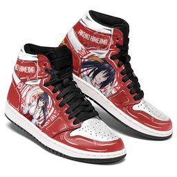 High School DxD Akeno Himejima Sneakers Custom Anime Shoes - 3 - GearAnime