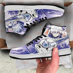 Killua Zoldyck Anime Shoes Custom Sneakers MN2102 Gear Anime