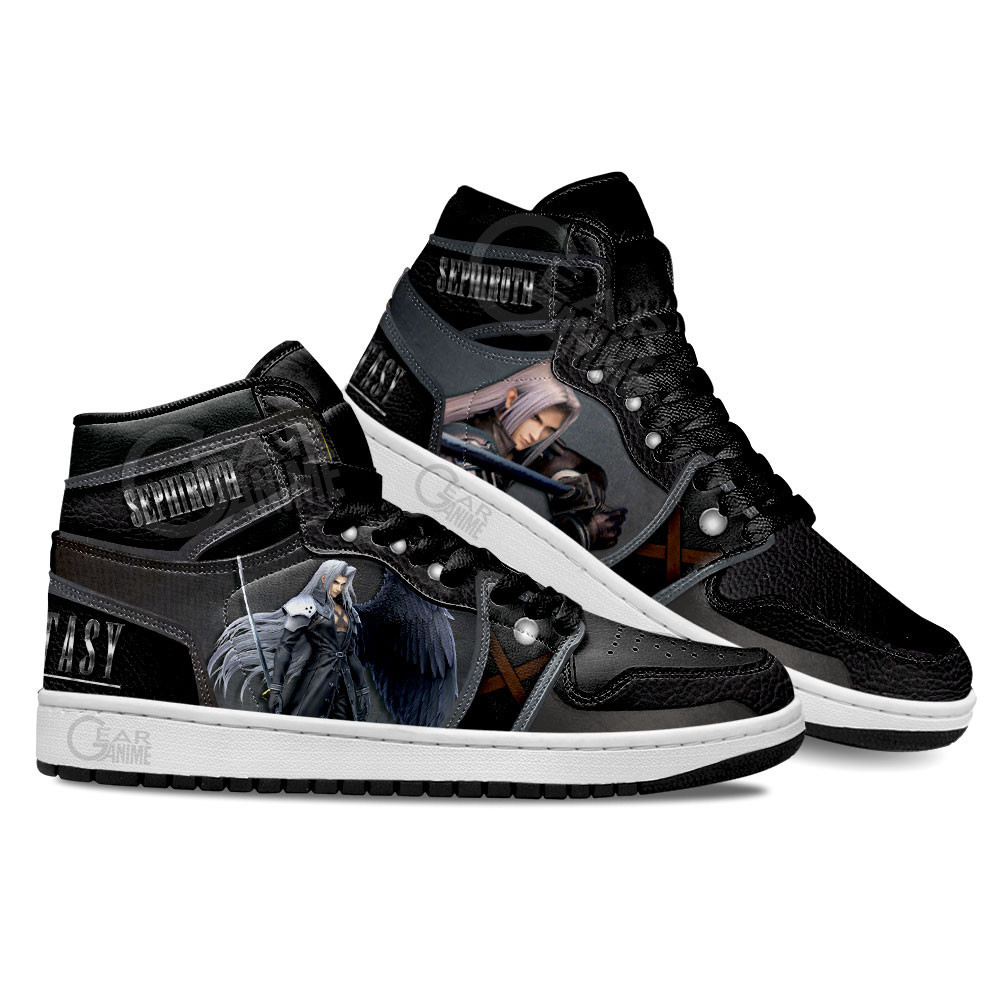 Final Fantasy Sephiroth Shoes Custom For Anime Fans Gear Anime