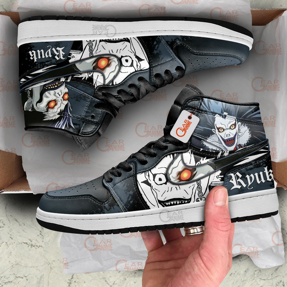 Ryuk High-Top Leather Sneakers Death Note Shoes -  Death Note - Angle 3