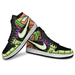Broly High-Top Leather Sneakers MN13 -  Dragon Ball Z - Angle 3