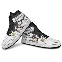 Akiko Yosano High-Top Leather Sneakers MN26 -  Bungo Stray Dogs - Angle 3