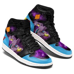 Beerus Sama High-Top Leather Sneakers Galaxy Edition -  Dragon Ball Z - Angle 2
