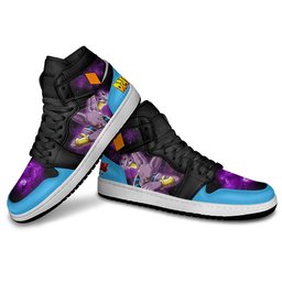 Beerus Sama High-Top Leather Sneakers Galaxy Edition -  Dragon Ball Z - Angle 3