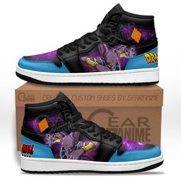 Beerus Sama High-Top Leather Sneakers Galaxy Edition -  Dragon Ball Z - Angle 1