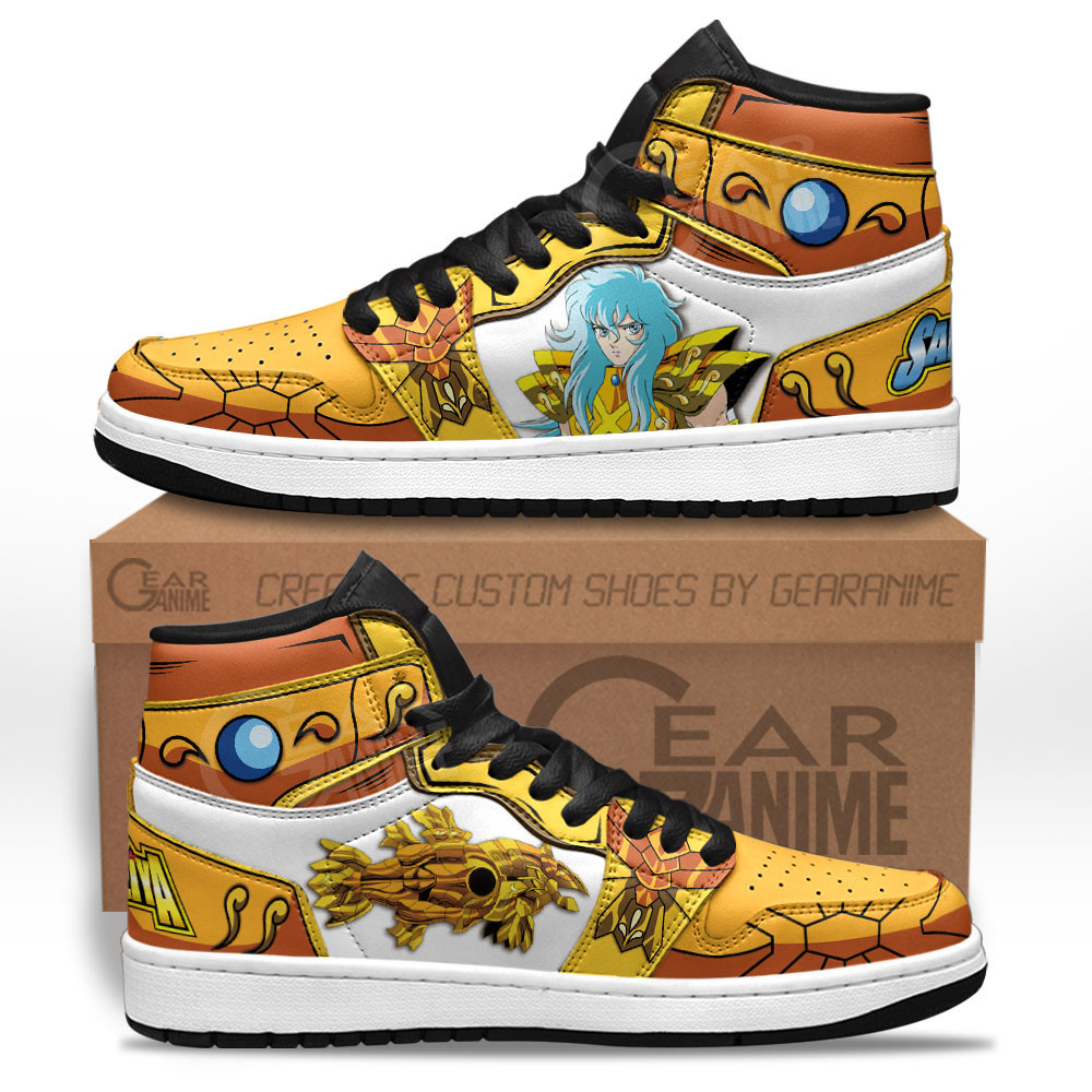 Aphrodite High-Top Leather Sneakers MN19 -  Saint Seiya - Angle 1