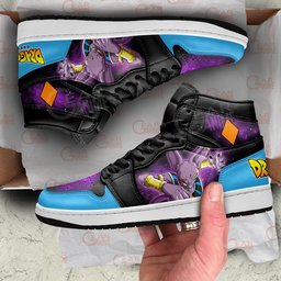 Beerus Sama High-Top Leather Sneakers Galaxy Edition -  Dragon Ball Z - Angle 4