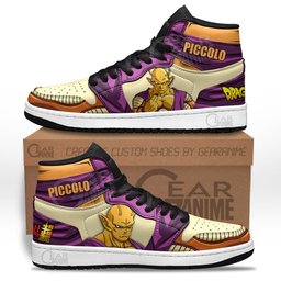 Super Piccolo Orange High-Top Leather Sneakers -  Dragon Ball Z - Angle 2