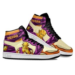 Super Piccolo Orange High-Top Leather Sneakers -  Dragon Ball Z - Angle 1