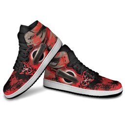 Guts High-Top Leather Sneakers MN13 -  Berserk - Angle 3
