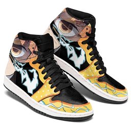 Zenitsu High-Top Leather Sneakers MN13 -  Demon Slayer: Kimetsu no Yaiba - Angle 3