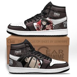 Envy High-Top Leather Sneakers -  Fullmetal Alchemist - Angle 1