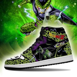 Cell High-Top Leather Sneakers -  Dragon Ball Z - Angle 3