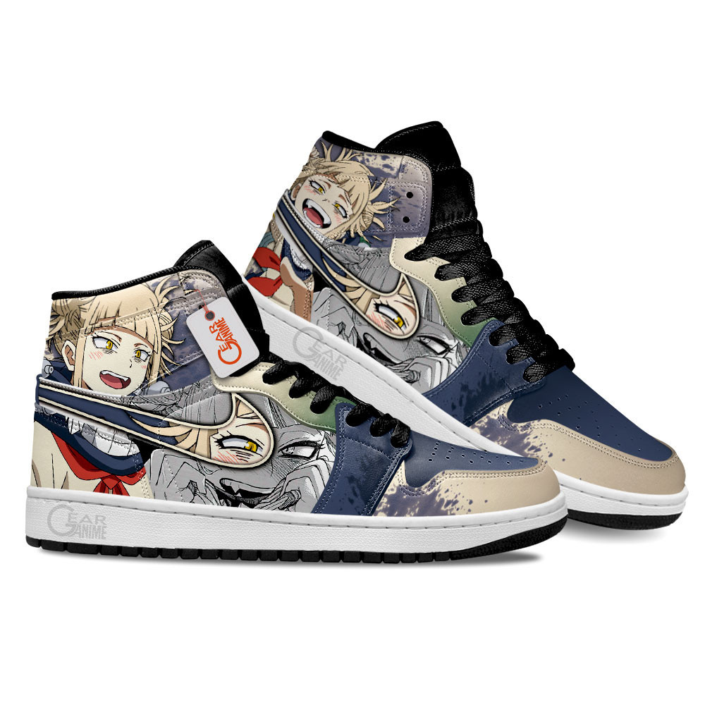 Himiko Toga High-Top Leather Sneakers Toga Yakuza Edition -  My Hero Academia - Angle 1