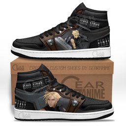 Final Fantasy Cloud Strife Shoes Custom For Anime Fans Gear Anime