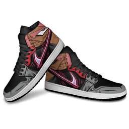 Sickle of Sorrow Goku Black Rose High-Top Leather Sneakers -  Dragon Ball Z - Angle 3