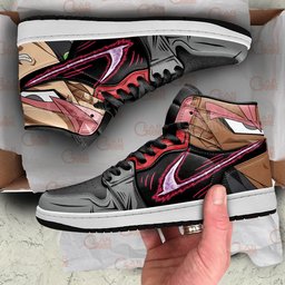 Sickle of Sorrow Goku Black Rose High-Top Leather Sneakers -  Dragon Ball Z - Angle 4