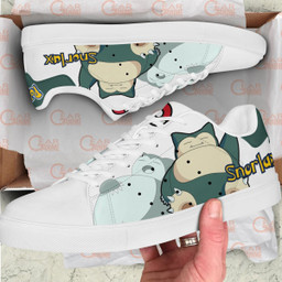 Pokemon Snorlax Skate Sneakers Custom Anime Shoes - 2 - GearAnime
