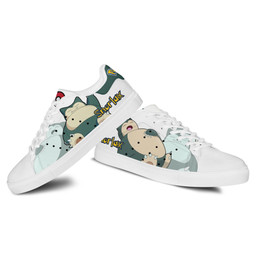 Pokemon Snorlax Skate Sneakers Custom Anime Shoes - 3 - GearAnime