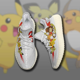 Pikachu Evolution Shoes Custom Pokemon Anime Sneakers TT11 - 2 - GearAnime