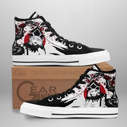 Douma High-Top Canvas Shoes Japanese Style -  Demon Slayer: Kimetsu no Yaiba - Angle 1
