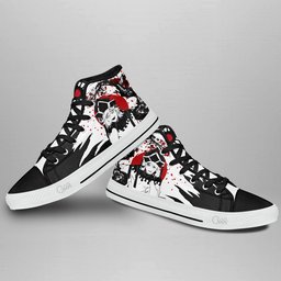 Douma High-Top Canvas Shoes Japanese Style -  Demon Slayer: Kimetsu no Yaiba - Angle 4