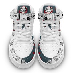 Tengen Uzui Mid-Top Strap Leather Sneakers -  Demon Slayer: Kimetsu no Yaiba - Angle 2