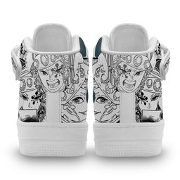 Tengen Uzui Mid-Top Strap Leather Sneakers -  Demon Slayer: Kimetsu no Yaiba - Angle 3