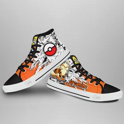 Arcanine High-Top Canvas Shoes -  Pokemon - Angle 4