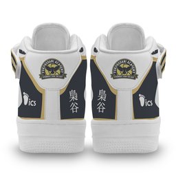 Fukurodani Mid-Top Strap Leather Sneakers -  Haikyu!! - Angle 3