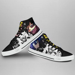 Dabi High-Top Canvas Shoes -  My Hero Academia - Angle 4