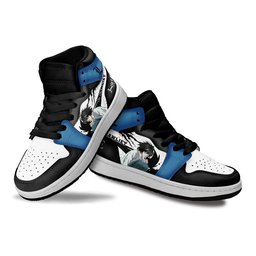L Lawliet Kids High-Top Leather Sneakers Death Note Shoes MV2802 -  Death Note - Angle 2
