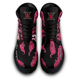 Hisoka Custom Anime Combat Boots -  Hunter x Hunter - Angle 4