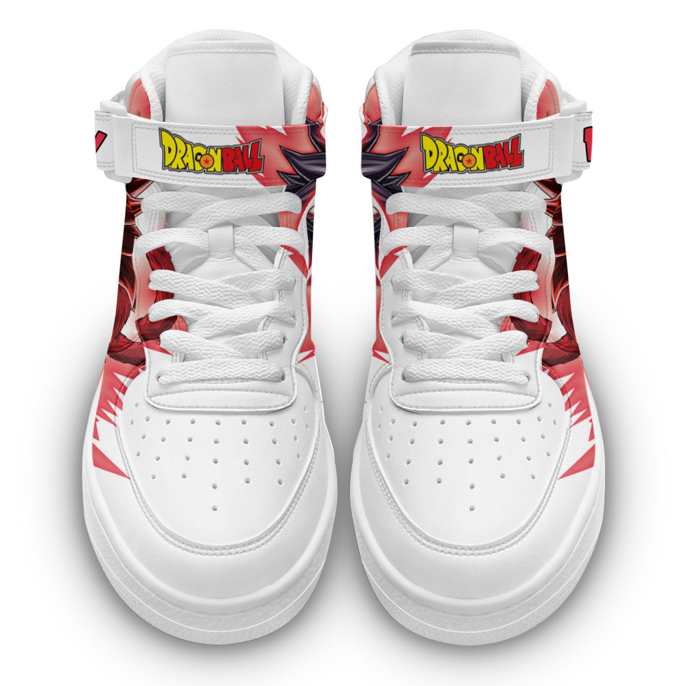 Broly Super Saiyan 4 Mid-Top Strap Leather Sneakers -  Dragon Ball Z - Angle 2
