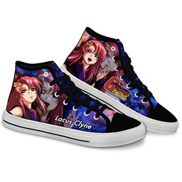 Lacus Clyne Anime Custom High Top Shoes Gear Anime