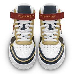 Klein Mid-Top Strap Leather Sneakers MN2804 -  Sword Art Online - Angle 2