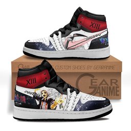 Juuzou Suzuya Kids High-Top Leather Sneakers MV2802 -  Tokyo Ghoul - Angle 1