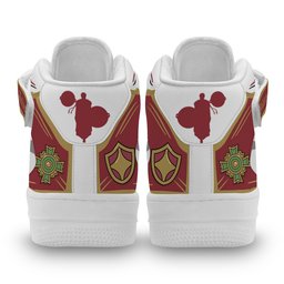 Julius Novachrono Sneakers Air Mid Custom Black Clover Anime Shoes for OtakuGear Anime- 2- Gear Anime