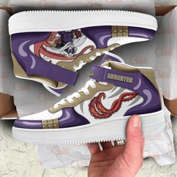 Tamaki Amajiki Mid-Top Strap Leather Sneakers -  My Hero Academia - Angle 4
