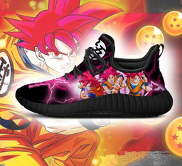Goku God Reze Shoes Dragon Ball Custom Anime Shoes - 3 - GearAnime