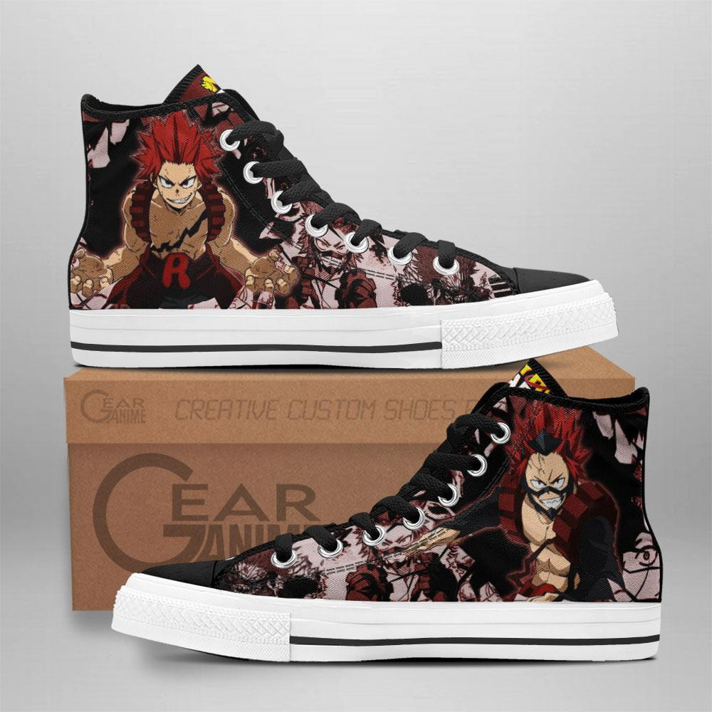 Eijiro Kirishima High-Top Canvas Shoes TT2708 -  My Hero Academia - Angle 1