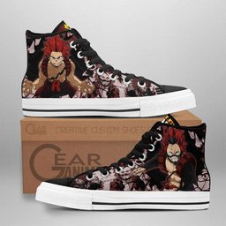 Eijiro Kirishima High-Top Canvas Shoes TT2708 -  My Hero Academia - Angle 1