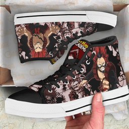 Eijiro Kirishima High-Top Canvas Shoes TT2708 -  My Hero Academia - Angle 2