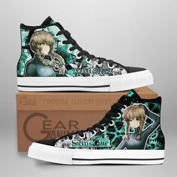 Amane Suzuha High Top Shoes Custom Manga Anime Sneakers - 1 - GearAnime