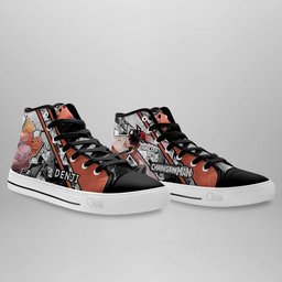 Denji High-Top Canvas Shoes NTT141 -  Chainsaw Man - Angle 4