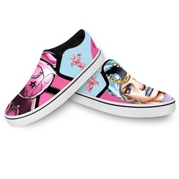 Johnny Joestar Slip On Sneakers Custom Anime JoJo's Bizarre Adventure Shoes - 3 - GearAnime