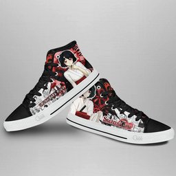 Steins Gate Urushibara Ruka High Top Shoes Custom Manga Anime Sneakers - 3 - GearAnime