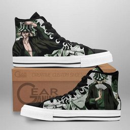 Kisuke Urahara High-Top Canvas Shoes TT0409 -  Bleach - Angle 1